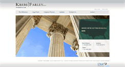 Desktop Screenshot of kfplaw.com